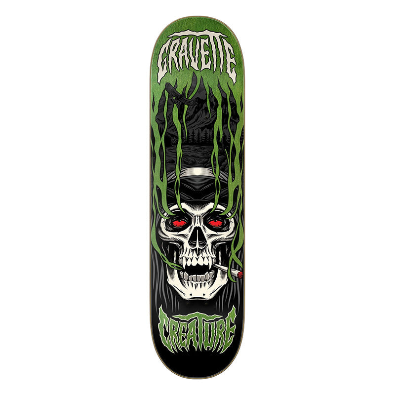 Creature	8.3" x 32.2" Gravette Hippie Skull IV Pro Skateboard Decks
