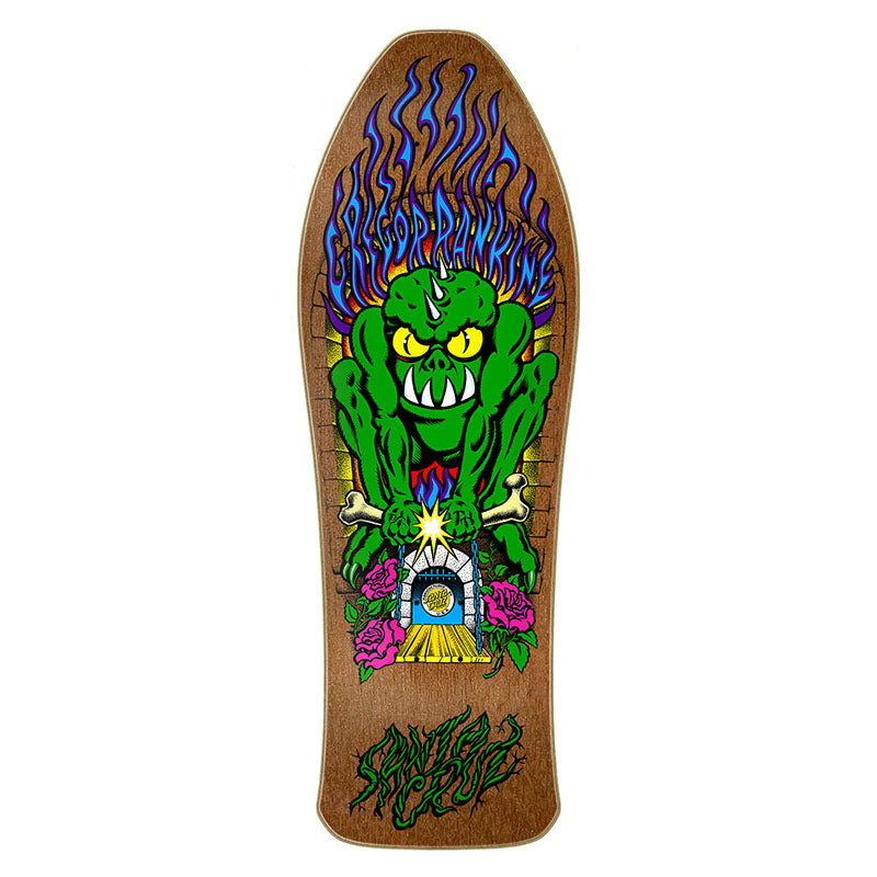 Santa Cruz 10.39" Gregor Rankine Monster Reissue Skateboard Deck