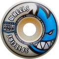 Spitfire 54mm 99a F4 RADIAL NATURAL/BLUE Skateboard Wheels 4pk