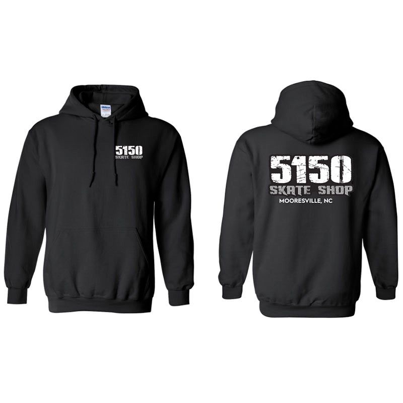 5150 Skate Shop Black Hoodies