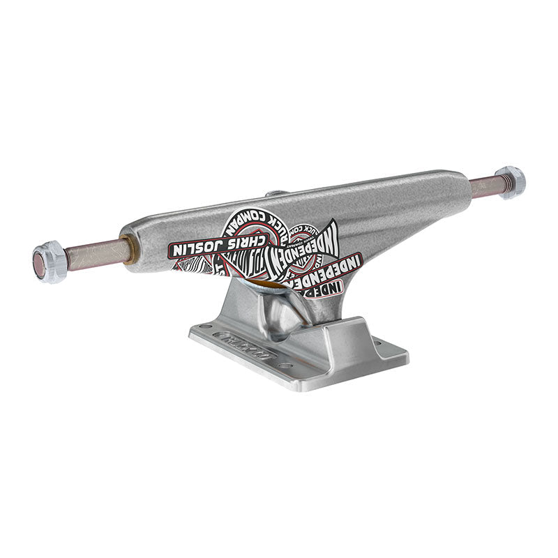 Independent Stage 11 Forged Titanium Chris Joslin Sticker Slap Pro Polished Silver Standard Skateboard Trucks 1pr