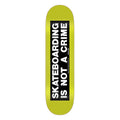 Santa Cruz 8.25" x 31.8" Crime Birch Skateboard Decks