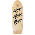 ALVA TRI-LOGO PIG BLACK Skateboard Deck