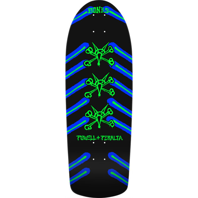 Powell Peralta 10" x 30" OG Rat Bones Neon Light Skateboard Deck