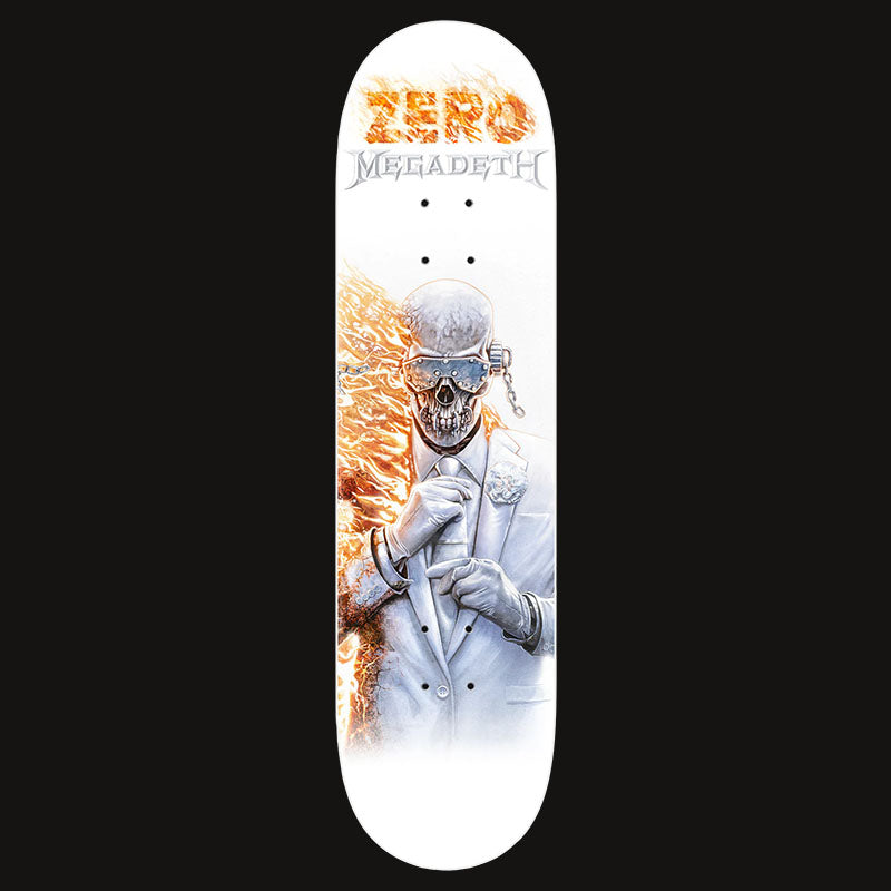 ZERO X MEGADETH 8.5" Skateboard Deck