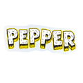 Pepper 3-1/4" Chill Logo Sticker