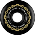 Bones Wheels X-Formula  XF 56mm X99 V7 DOUBLE LOCKS Black Skateboard Wheels 4pk