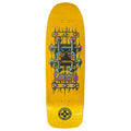 Black Label 10.0" LUCERO OG BARS 10" CROSS Yellow Stain Skateboard Deck