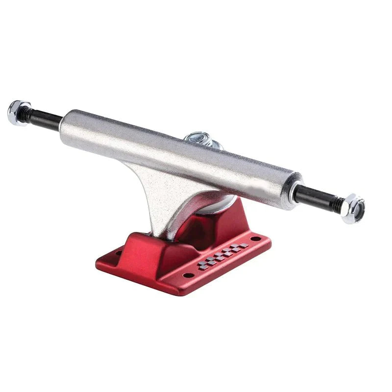 ACE Classic Polished/Red Skateboard Trucks 2pk