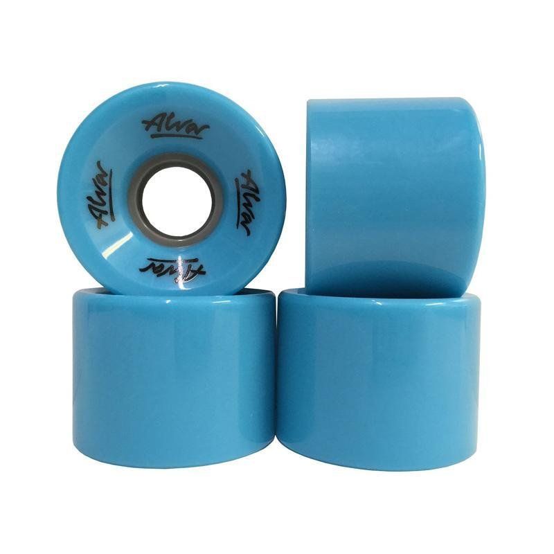 Alva 60mm 83a Cruiser Electric Blue Skateboard Wheels 4pk