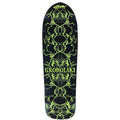 Alva 9.25" x 33.25" Black/Green Groholski Guest Skateboard Deck (Warped)