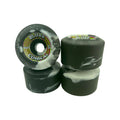 Blurr 60mm 96a  Re-Issue Swirl Conical Black/White Skateboard Wheels 4pk