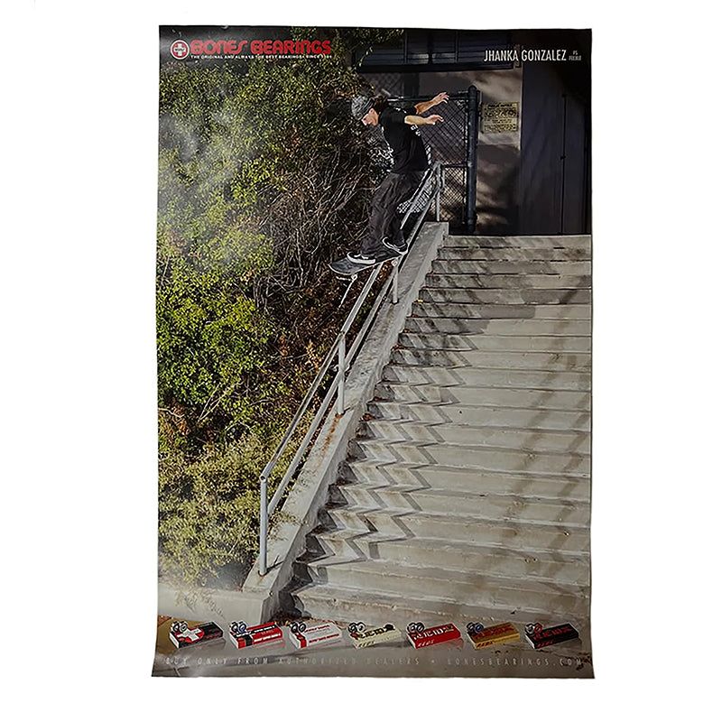 Bones Bearings 24" x 36" JHANKA GONZALEZ Poster