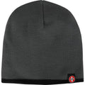 Bones Bearings Swiss Tag Knit Charcoal/Black Beanie