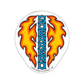 Bones Brigade 5.125" x 4.5" Guerrero Dagger Skateboard Sticker
