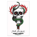 Bones Brigade® 6" x 3.375" McGill Skull & Snake Skateboard Sticker