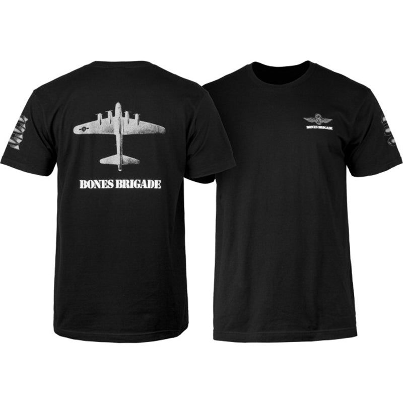 Bones Brigade Bomber Black T-Shirts