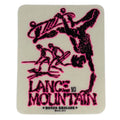 Bones Brigade® Mountain Future Primitive Pink Sticker 4.5" x 3.5"
