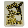 Bones Brigade® Mountain Future Primitive Yellow Sticker 4.5" x 3.5"