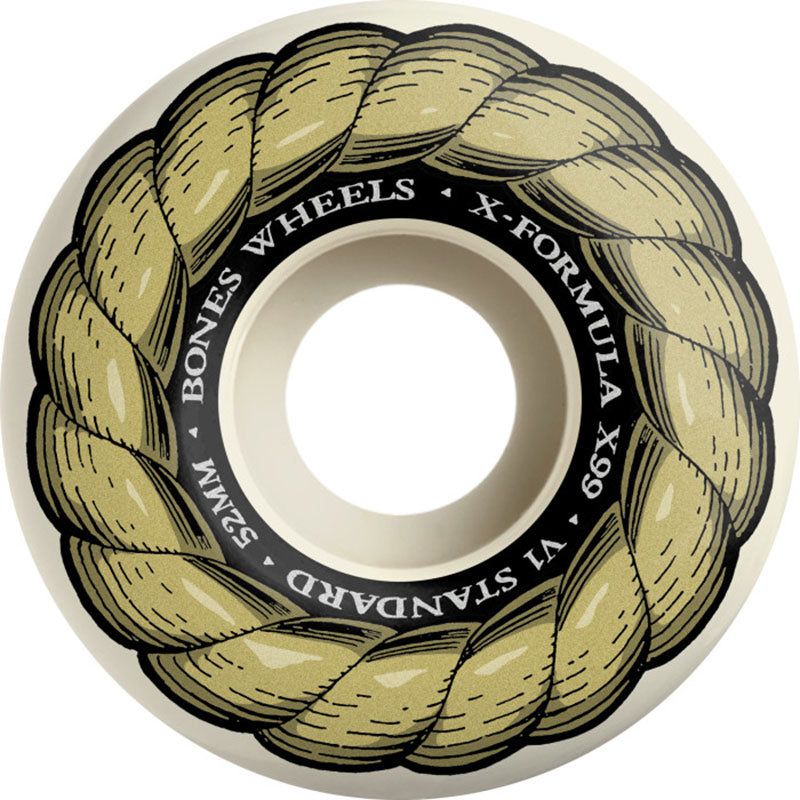 BONES WHEELS X-Formula XF STANDARD 52mm 99a V1 X-FORMULA Skateboard Wheels 4pk