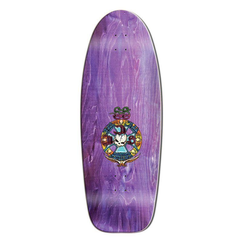 Bull Dog Designs Z-13 BLACK FORMICA 33"x 11.875"x WB 18.5" Skateboard Deck