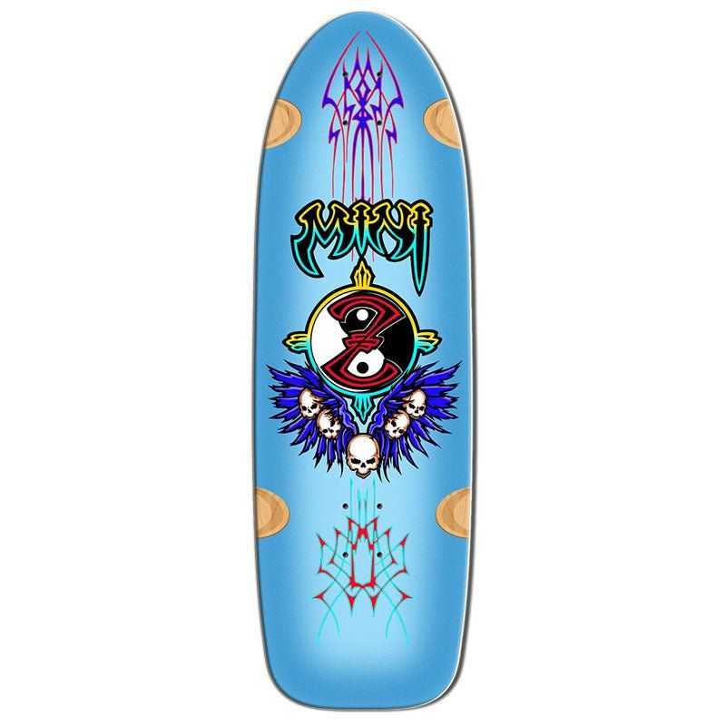 Bull Dog Skates 9.5" x 30.5" MINI Z BLUE Skateboard Deck