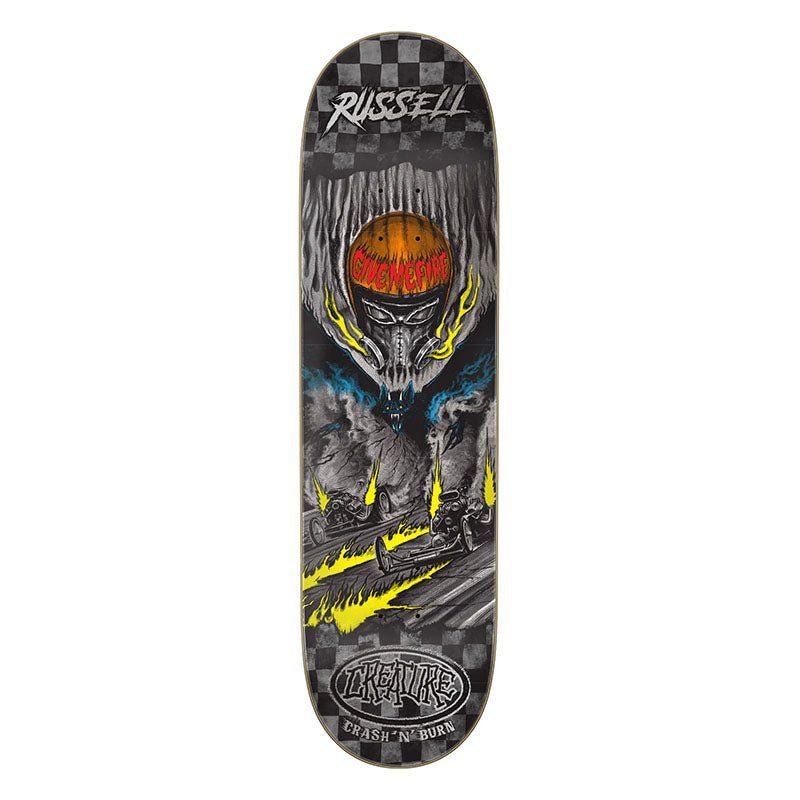 Creature 8.51" x 31.88" Russell Crash And Burn Skateboard Deck