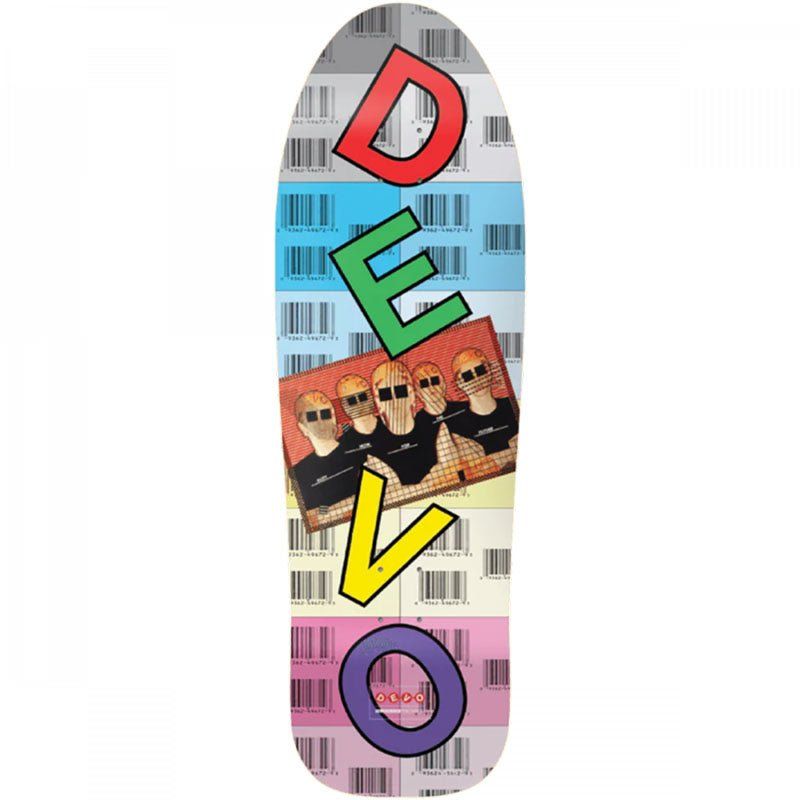 DEVO 9.75" x 31" DUTY NOW FOR THE FUTURE DK Skateboard Deck