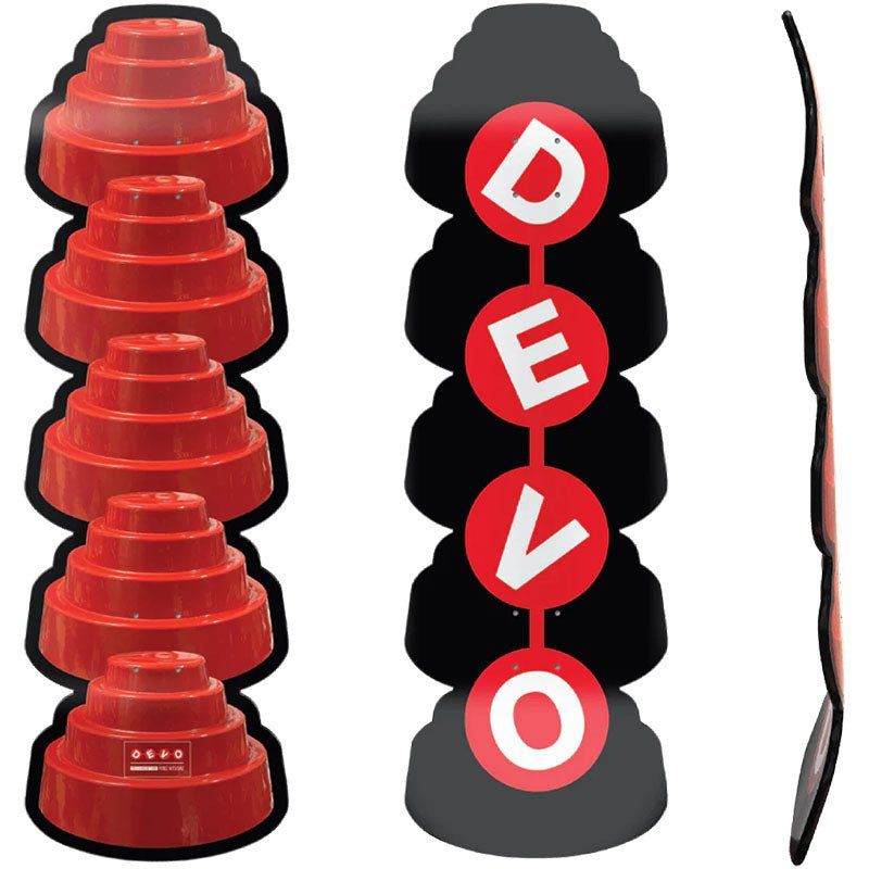 DEVO 9.75" x 31" ENERGY DOME Skateboard Deck