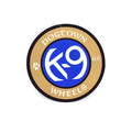 Dogtown K-9 Wheels Gold/Blue 3" Sticker