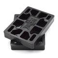Dogtown 3/8" (BLACK) Hard Skateboards Riser Pads 2pk
