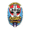 Dogtown Skateboards 4" (Large) OG Bull Dog 70s Sticker