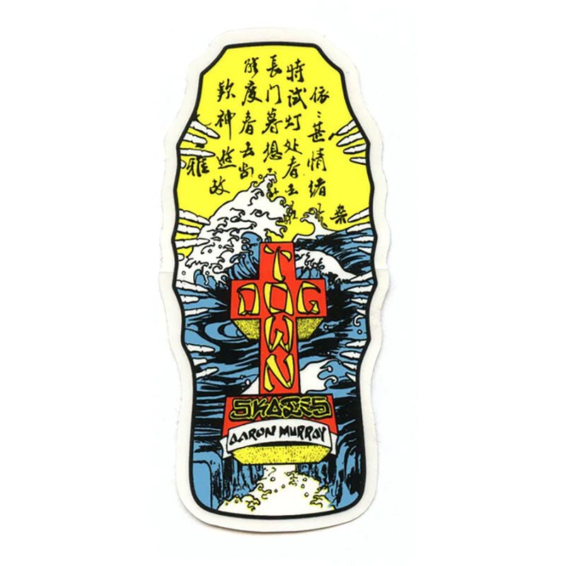Dogtown Skateboards 4" Tall Aaron Murray Sticker