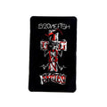 Dogtown Skateboards 4" Tall Black/Red Stonefish Sticker