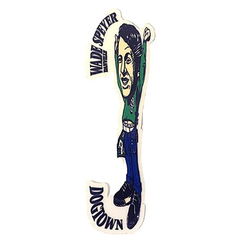 Dogtown Skateboards 4" Tall Wade Speyer 'Victory' Sticker