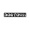 Dogtown Skateboards 4" x .75" Bar Logo Black/White Sticker