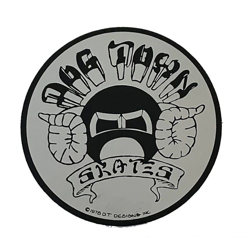 Dogtown Skateboards Foil Murf Horns 70s Sticker