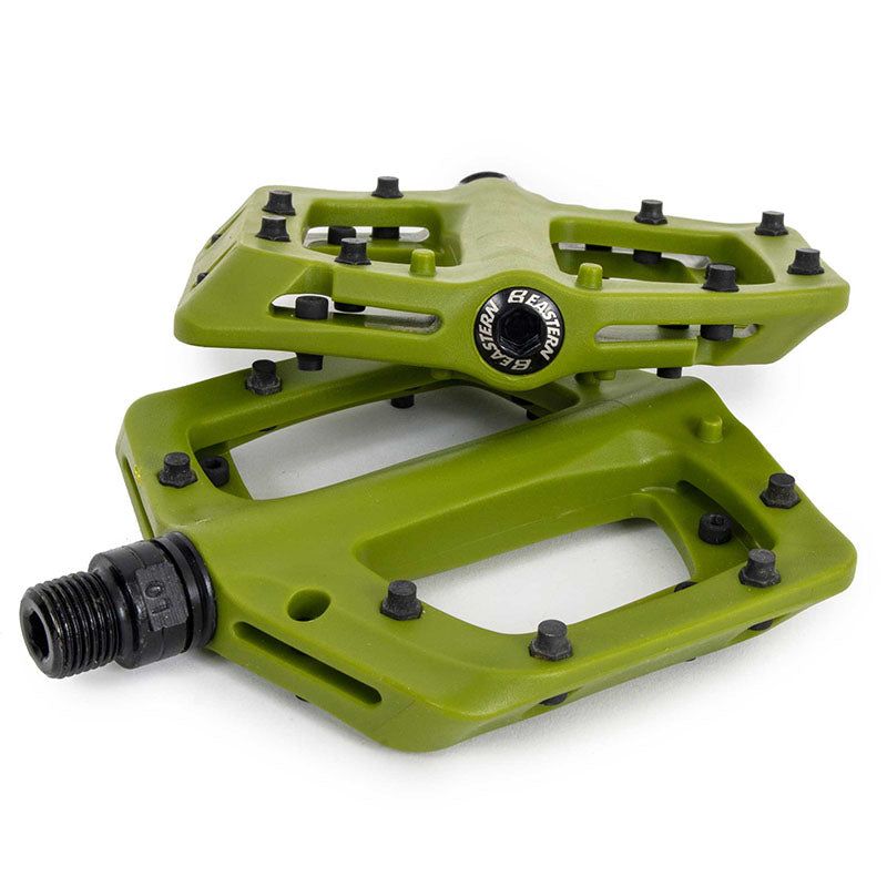 Eastern Bicycles GREEN ARMY Sealed Bearings 9/16" Axle Linx Pedals