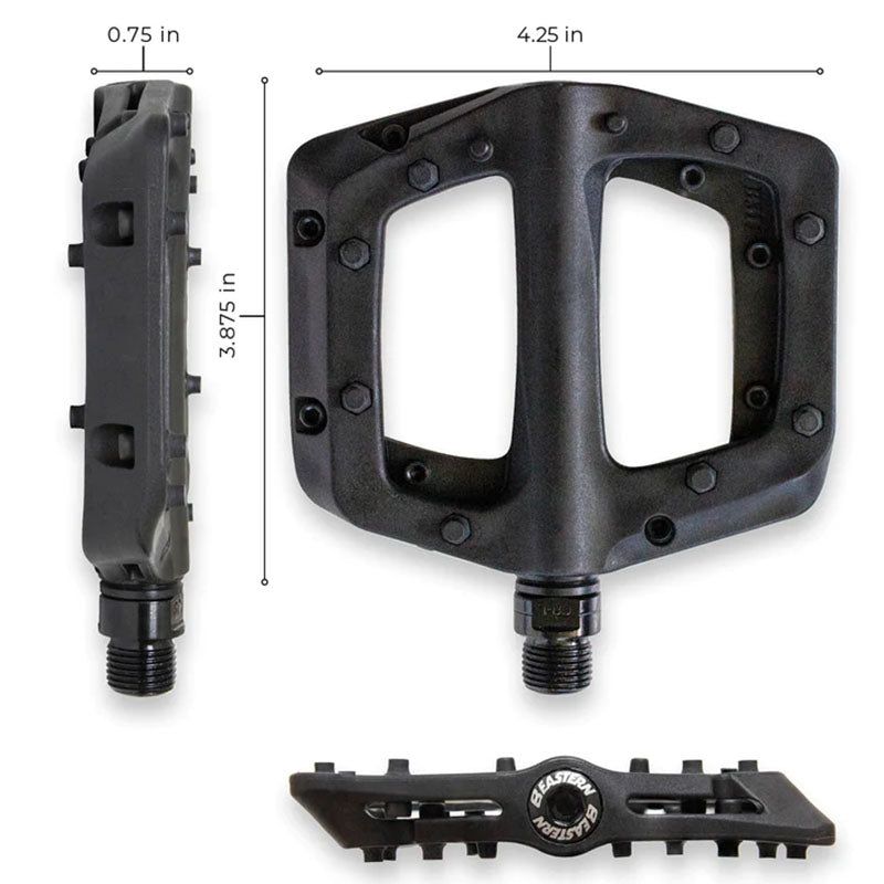 Eastern Bicycles ORANGE Sealed Bearings 9/16" Axle Linx Pedals