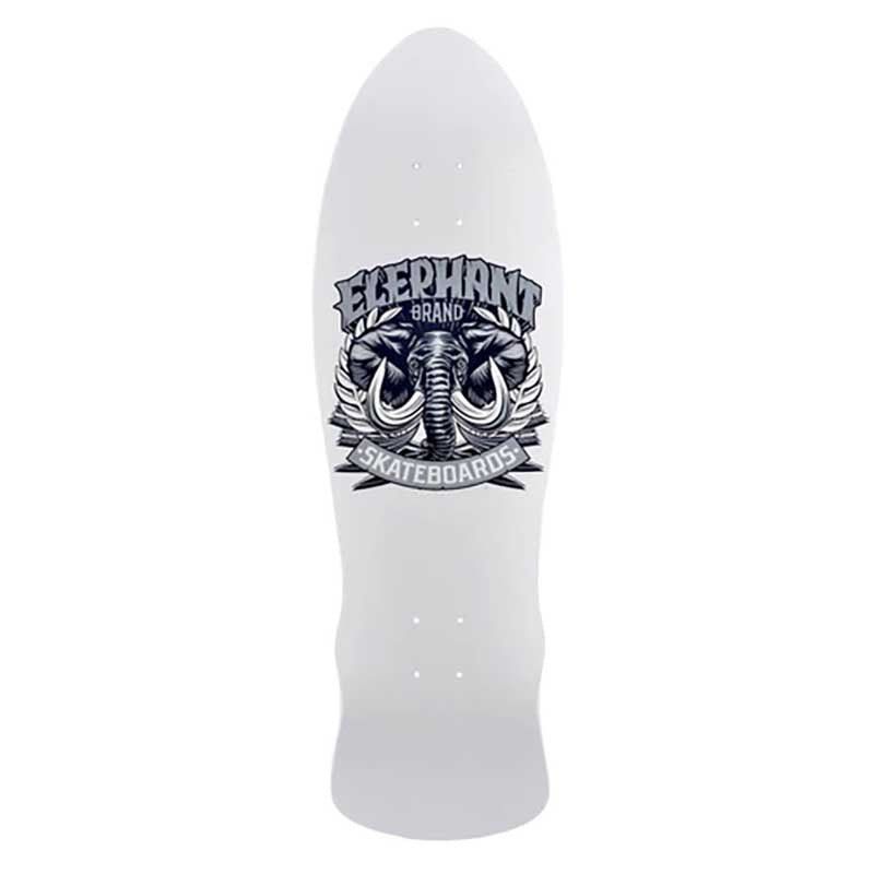 Elephant Brand 9.5" x 32" Street Axe WHITE DIP Skateboard Deck