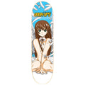 HOOK-UPS Skateboards 8.0" X 31.75" Angel Girl Skateboard Deck