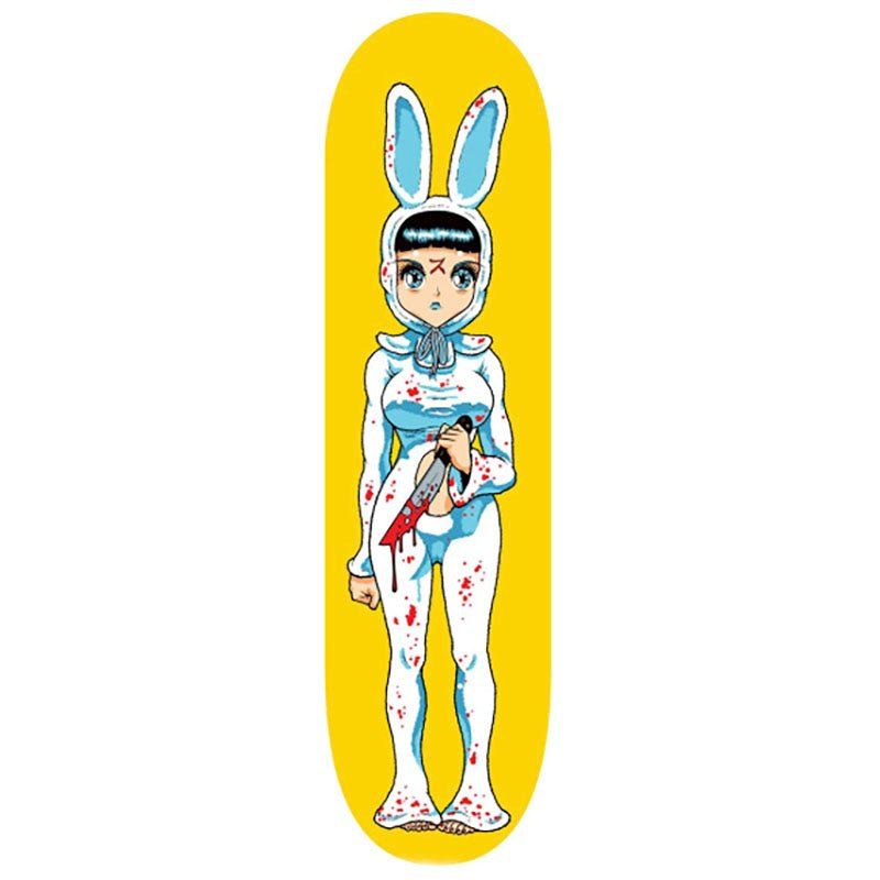 HOOK-UPS Skateboards 8.25" x 32" Death Bunny Skateboard Deck