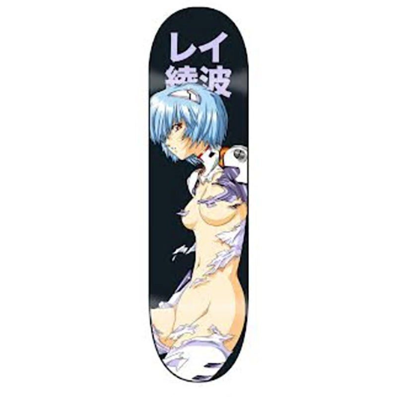 Hook-Ups Skateboards 8.25" x 32.25" Rei Black Dip Skateboard Deck