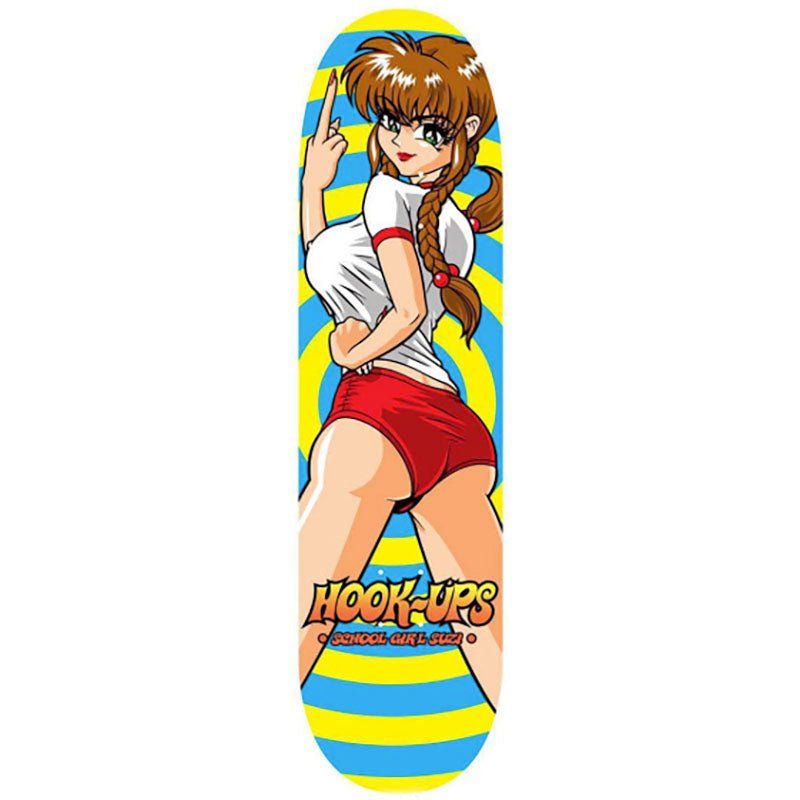 HOOK-UPS Skateboards 8.25" x 32.25" Suzi #1 Skateboard Deck