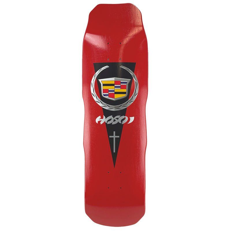 Hosoi 9.25"x 32.5" Cadillac RED DIP Skateboard Deck