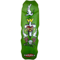 Hosoi 9.5" x 32.25" Hammerhead Hybrid LIME STAIN Skateboard Deck