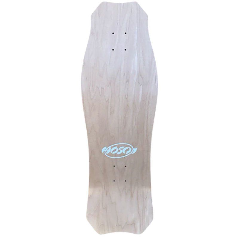 Hosoi Skateboards 10.5" x 31" Skulls & Roses OG Hammerhead Limited Colorway Silver Foil Deck