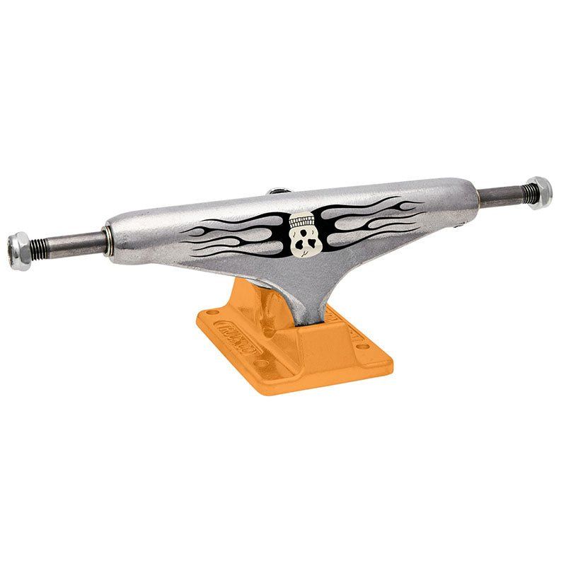 Independent Stage 11 Pro Elijah Berle Skull Silver Orange Standard Skateboard Trucks 2pk