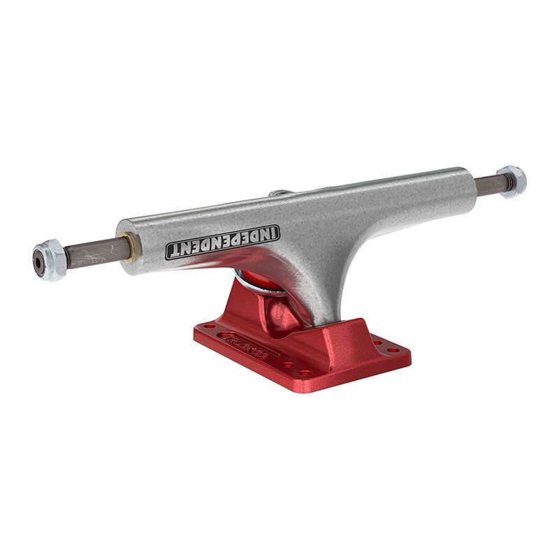 Independent Stage 4 Hollow Bar Logo Silver Ano Red Standard Trucks 2pk