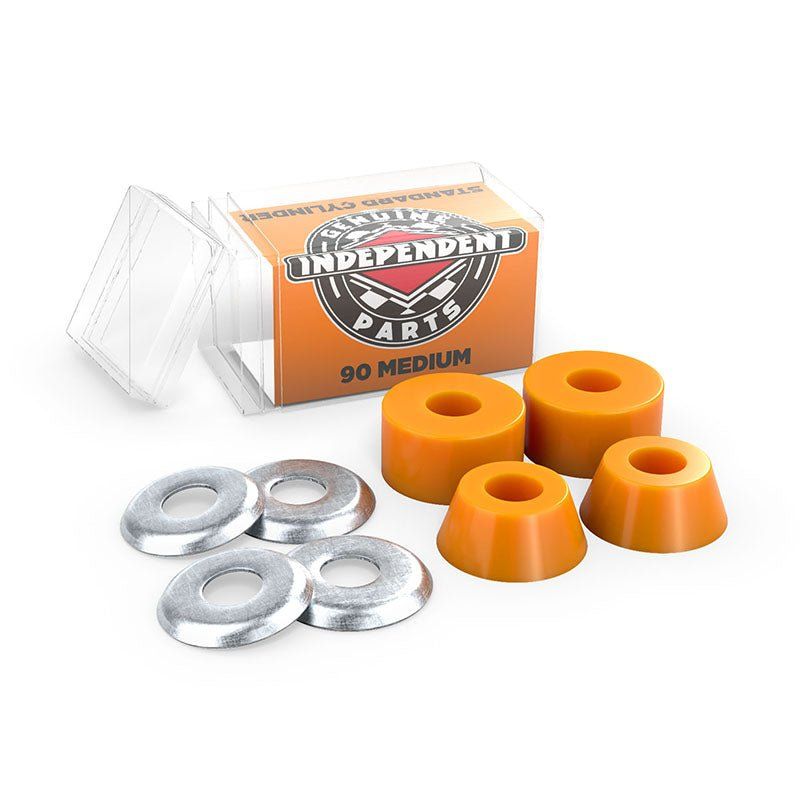 Independent Trucks Cylinder (90a) Medium Orange w/washers Skateboard Bushings